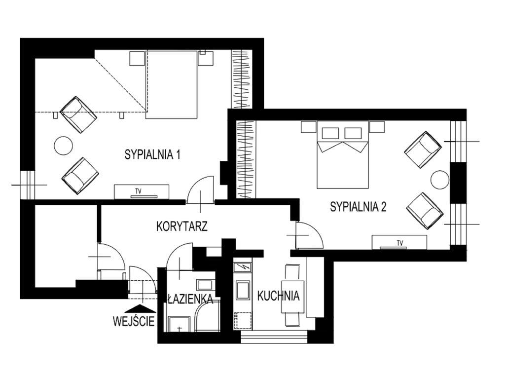 Dk Apartament Stare Miasto Διαμέρισμα Όλστυν Εξωτερικό φωτογραφία